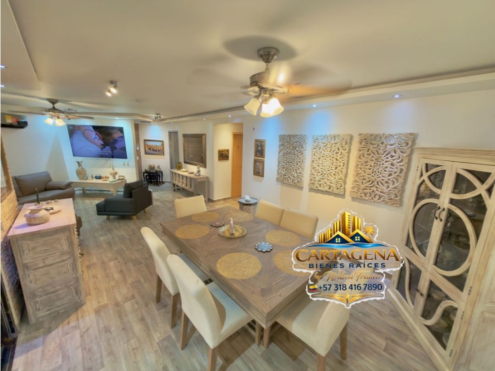 Apartamento De Lujo En Venta, Castillogrande, Junto a Bocagrande. CTG — foto 5
