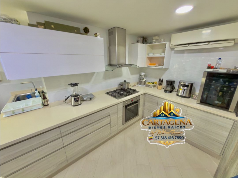 Apartamento De Lujo En Venta, Castillogrande, Junto a Bocagrande. CTG — foto 6