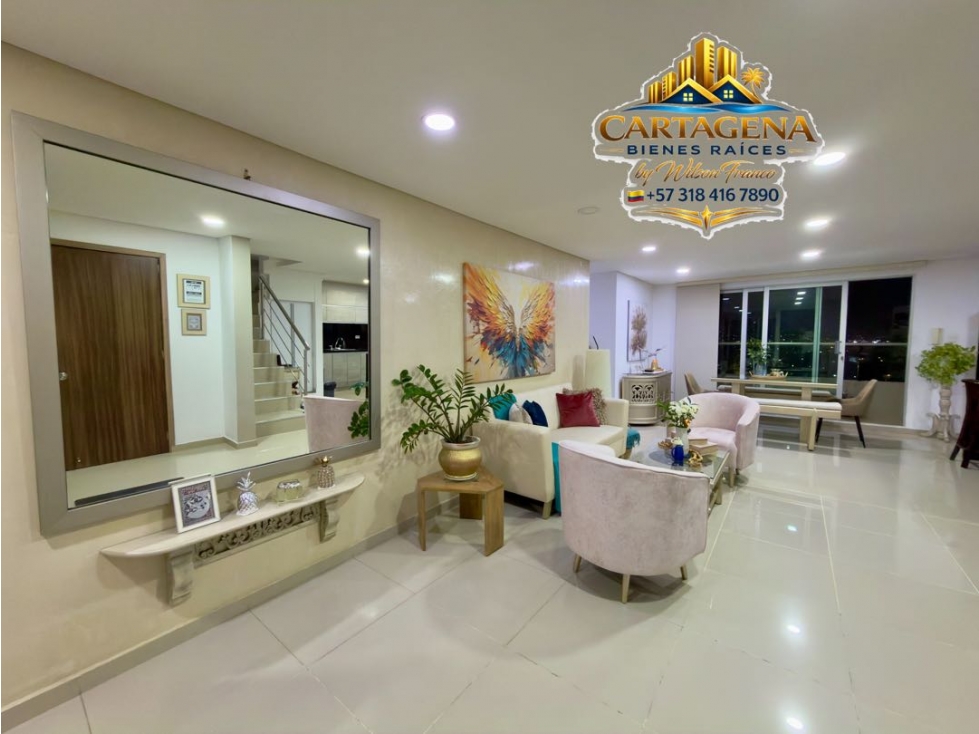Apartamento De Lujo, Penthouse Duplex, Sector La Castellana, Cartagena — foto 2