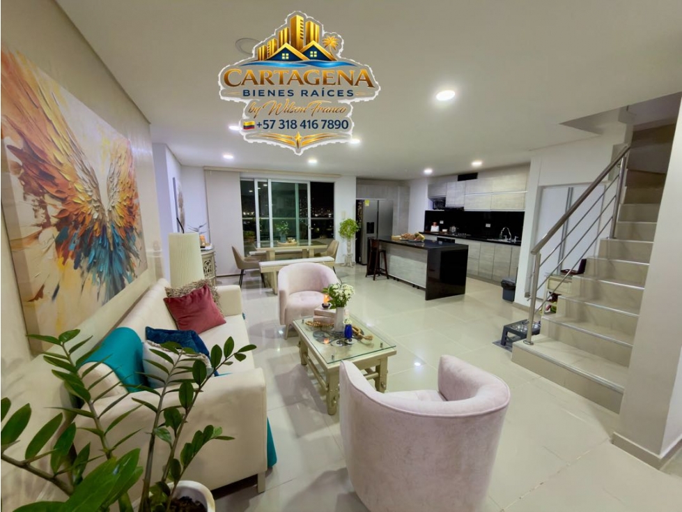Apartamento De Lujo, Penthouse Duplex, Sector La Castellana, Cartagena — foto 3