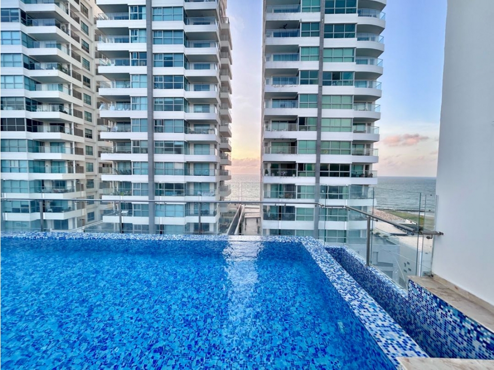 Apartamento de tres alcobas en venta.Edificio Porto Bahia- Cabrero — foto 2