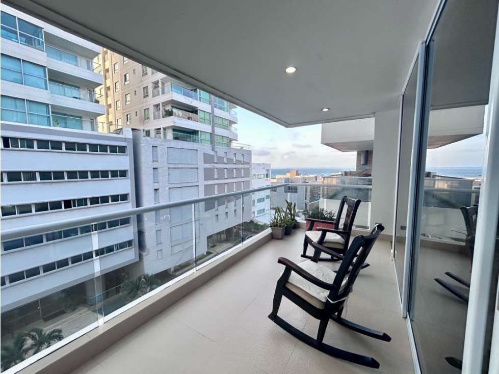 Apartamento de tres alcobas en venta.Edificio Porto Bahia- Cabrero — foto 3