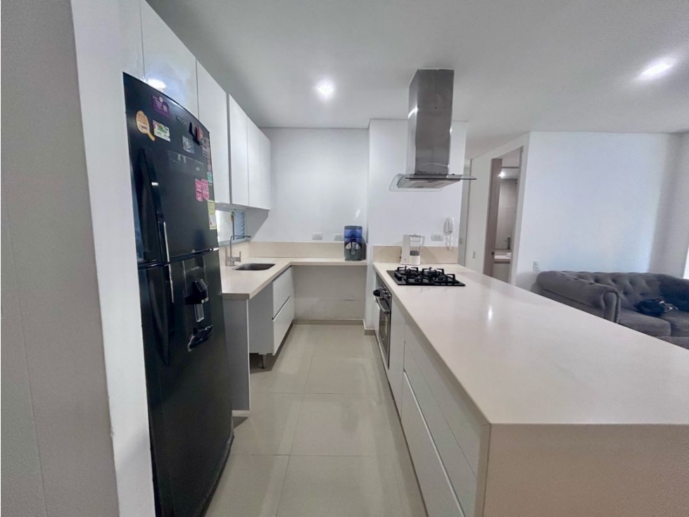 Apartamento de tres alcobas en venta.Edificio Porto Bahia- Cabrero — foto 5