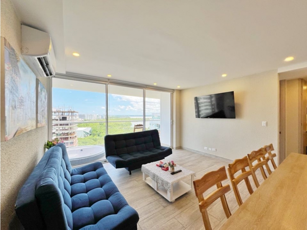 Apartamento dos habitaciones Edificio Dominique Cielo mar, Cartagena — foto 3
