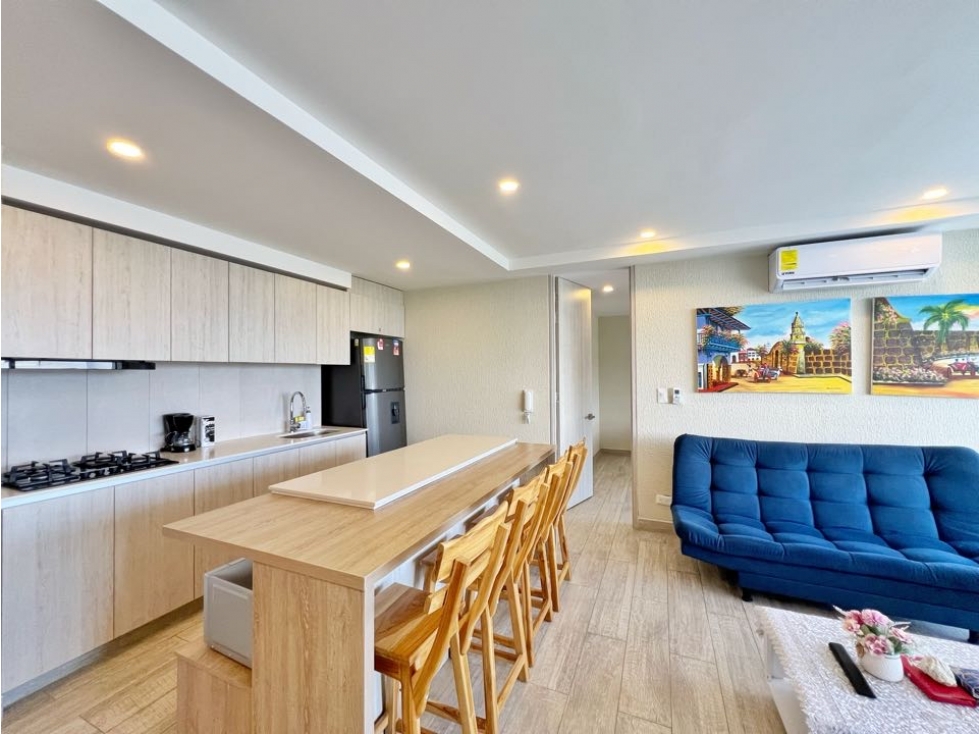Apartamento dos habitaciones Edificio Dominique Cielo mar, Cartagena — foto 4