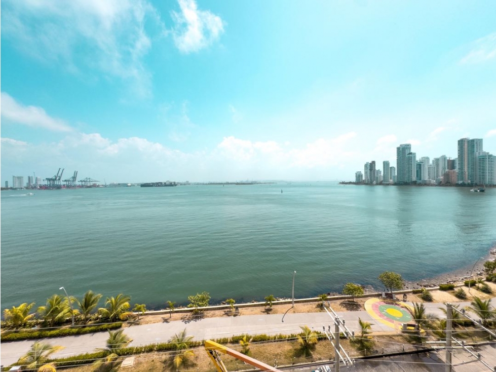 VENTA APARTAMENTO ED VALPARAISO EXCELENTE VISTA BOCAGRANDE, CARTAGENA