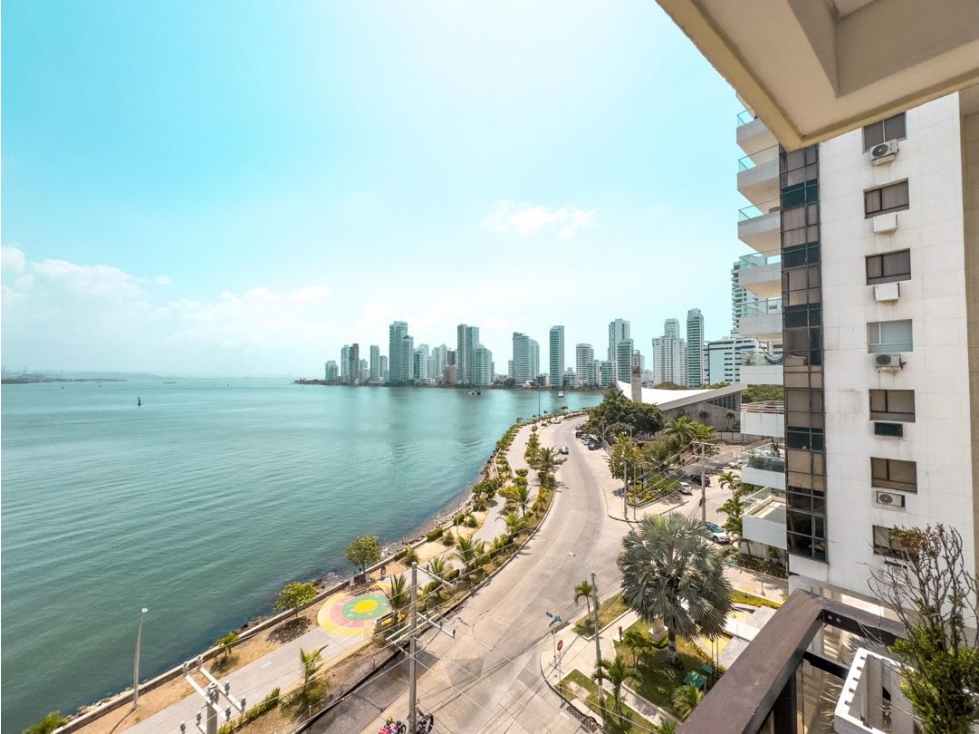 VENTA APARTAMENTO ED VALPARAISO EXCELENTE VISTA BOCAGRANDE, CARTAGENA — foto 2