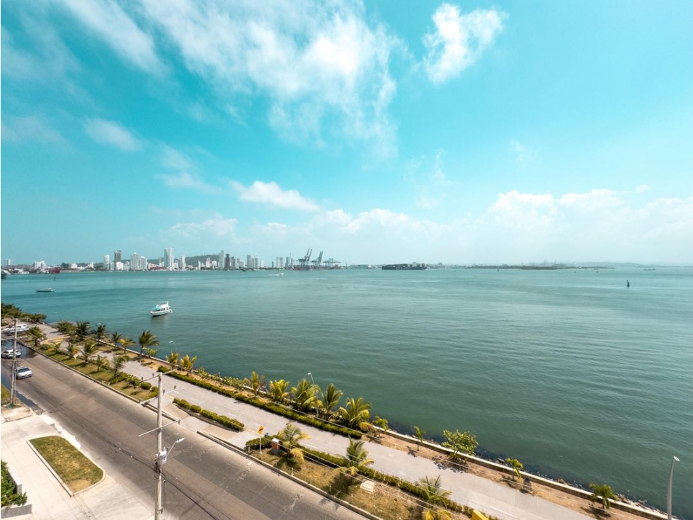 VENTA APARTAMENTO ED VALPARAISO EXCELENTE VISTA BOCAGRANDE, CARTAGENA — foto 3