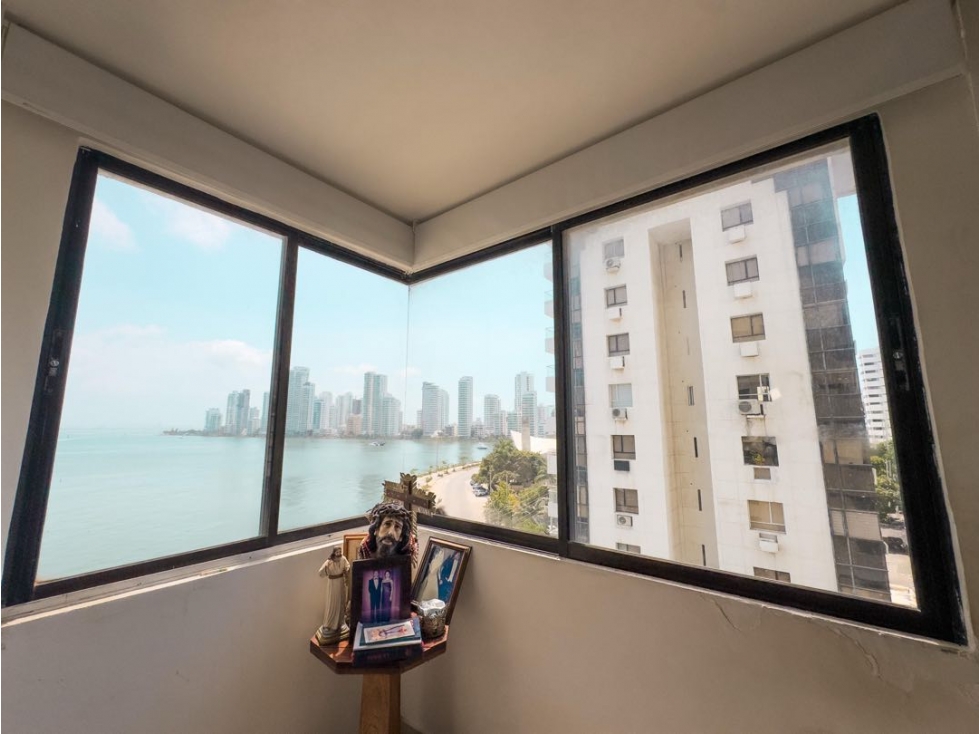 VENTA APARTAMENTO ED VALPARAISO EXCELENTE VISTA BOCAGRANDE, CARTAGENA — foto 5