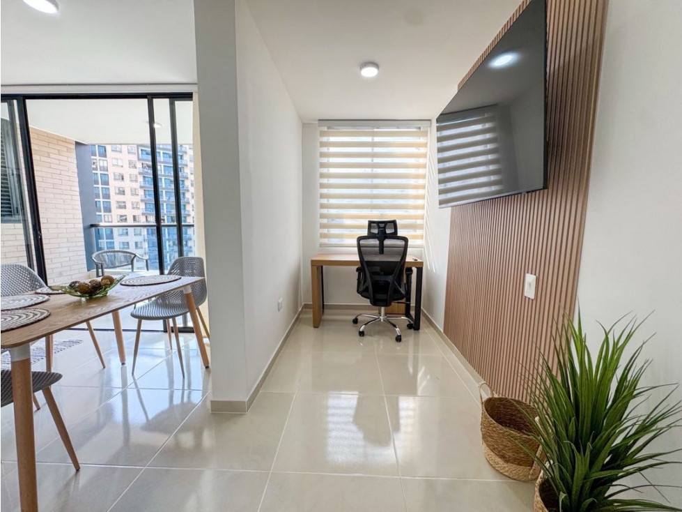 APARTAMENTO EN ARRIENDO CAÑAVERAL AMOBLADO COUNTRY LIVING — foto 2
