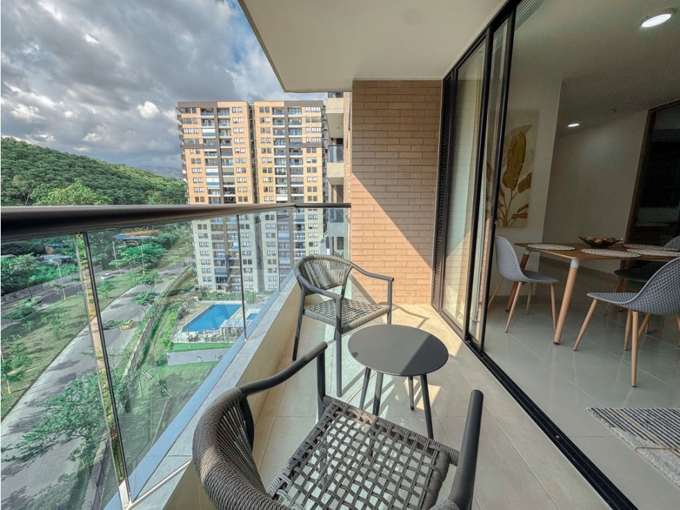 APARTAMENTO EN ARRIENDO CAÑAVERAL AMOBLADO COUNTRY LIVING — foto 3