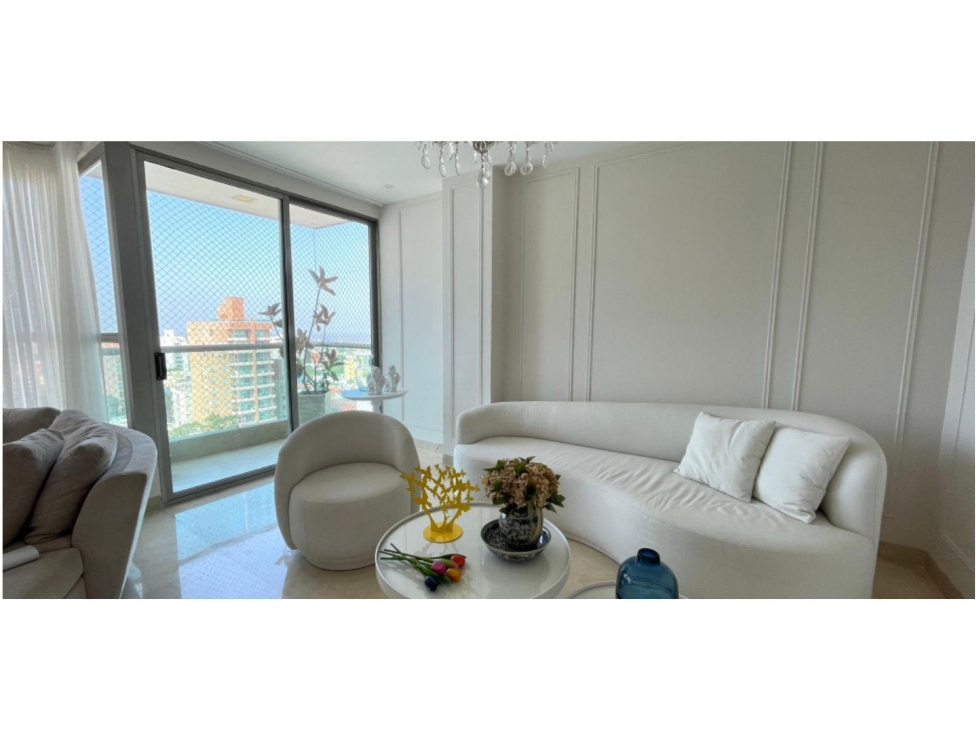 Apartamento con Vista al Río en Piso Alto Arriendo de 140m2