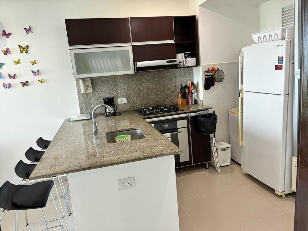 APARTAMENTO AMOBLADO EN ARRIENDO EN ZONA NORTE - CARTAGENA — foto 3
