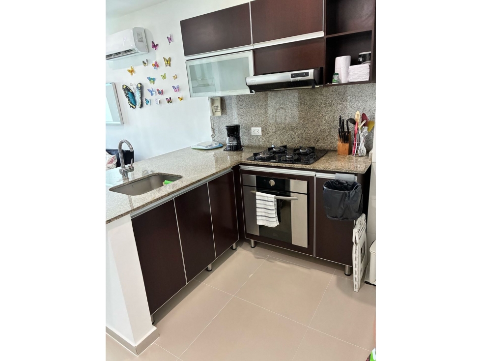 APARTAMENTO AMOBLADO EN ARRIENDO EN ZONA NORTE - CARTAGENA — foto 4