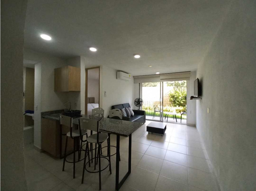 Apartamento en arriendo / venta amoblado en Pozos Colorados — foto 4
