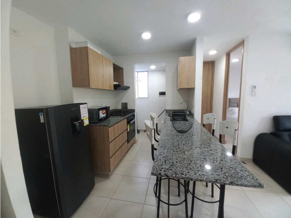 Apartamento en arriendo / venta amoblado en Pozos Colorados — foto 5