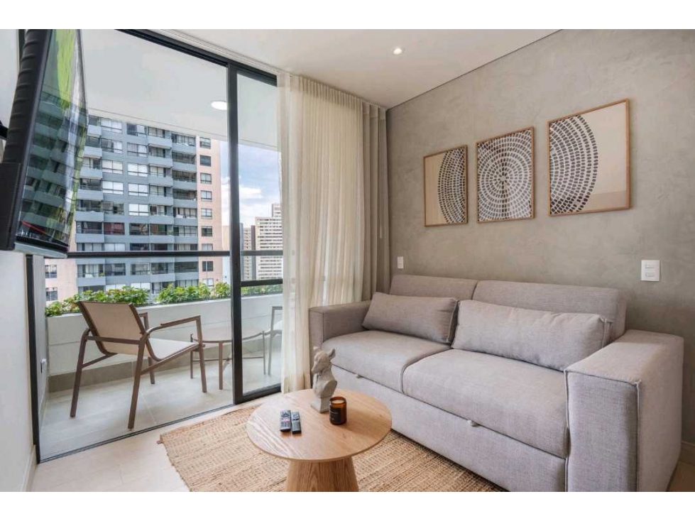 Apartamento en arriendo amoblado Poblado cerca a los Balsos GRBY