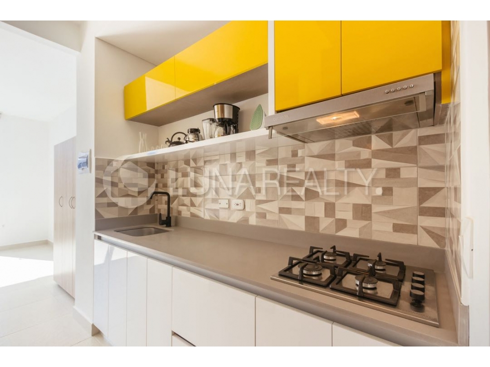 Apartamento En Arriendo Pozos Colorados Con Vista Al Mar — foto 3