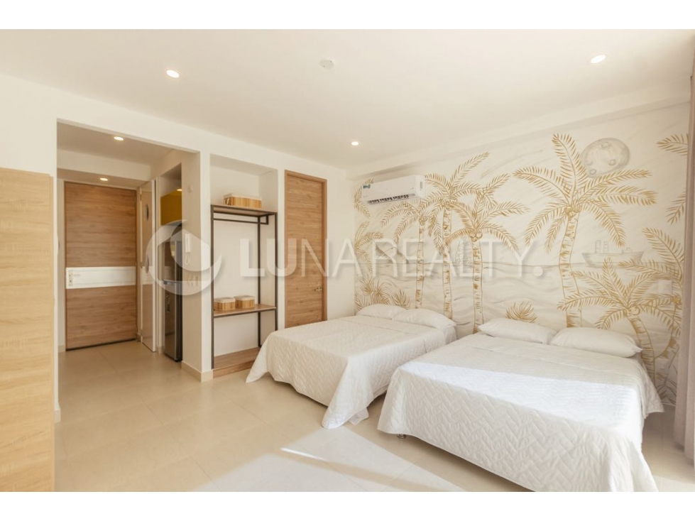 Apartamento En Arriendo Pozos Colorados Con Vista Al Mar — foto 5