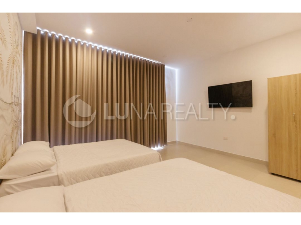 Apartamento En Arriendo Pozos Colorados Con Vista Al Mar — foto 6
