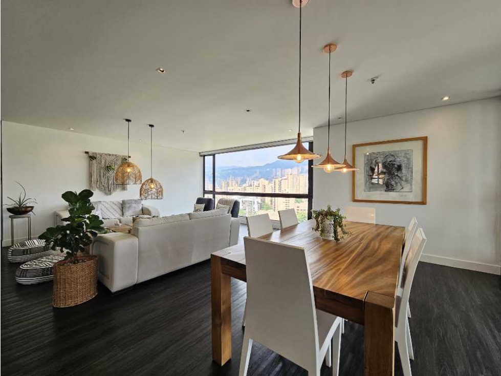 APARTAMENTO EN BALSOS CON VISTA DIVINA DE MEDELLÍN — foto 4