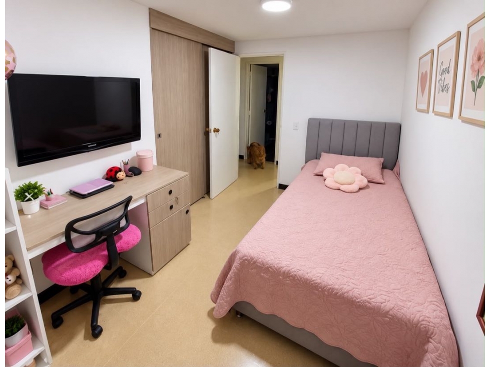 Apartamento en calasanz parte baja, unidad completa parqueadero — foto 5