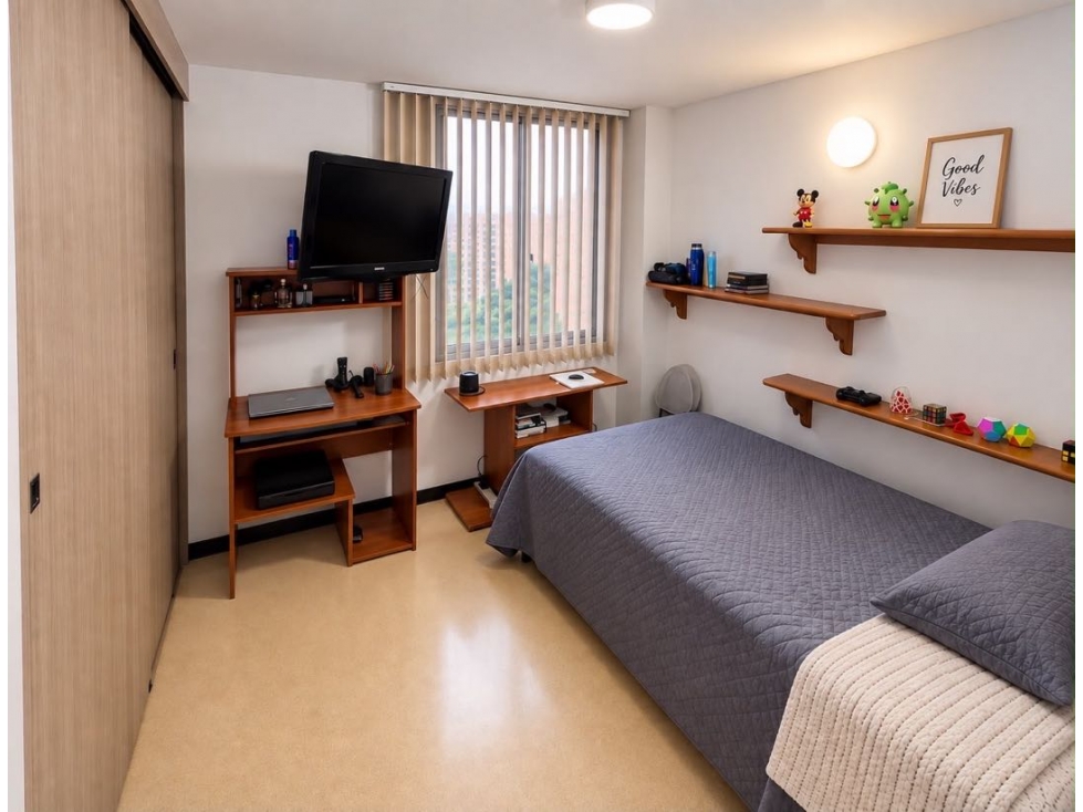 Apartamento en calasanz parte baja, unidad completa parqueadero — foto 6