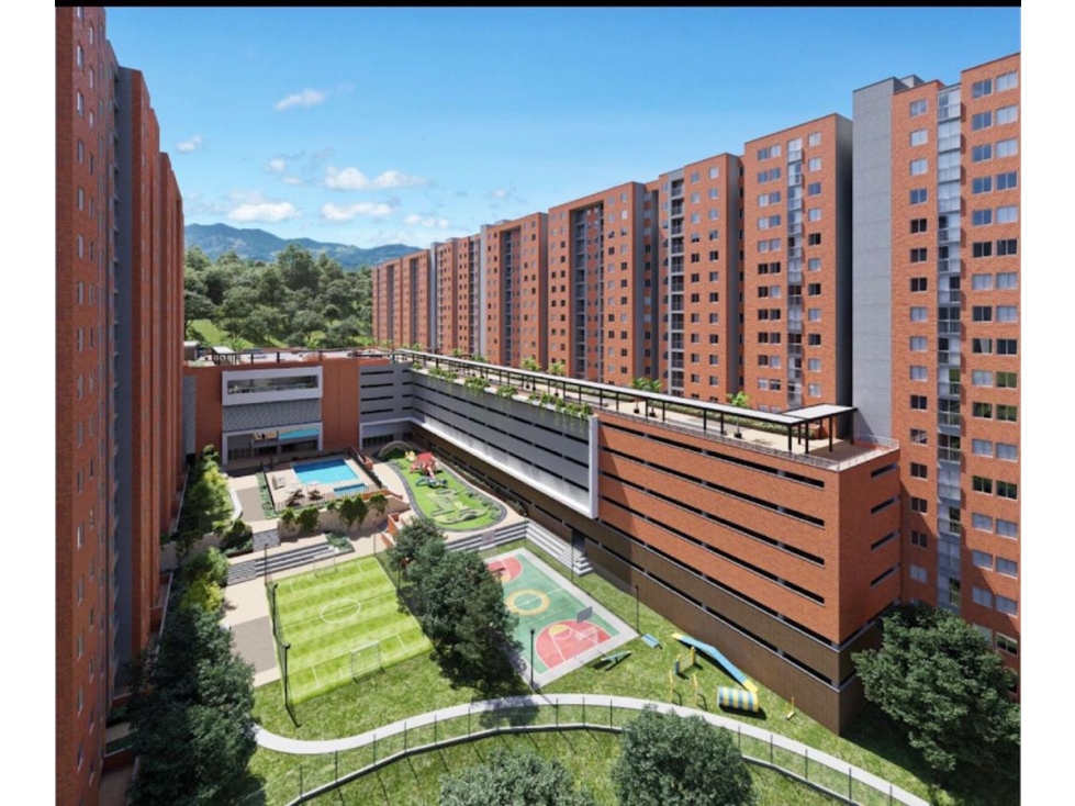 Apartamento en cesión de derechos en unidad cerrada en Rionegro
