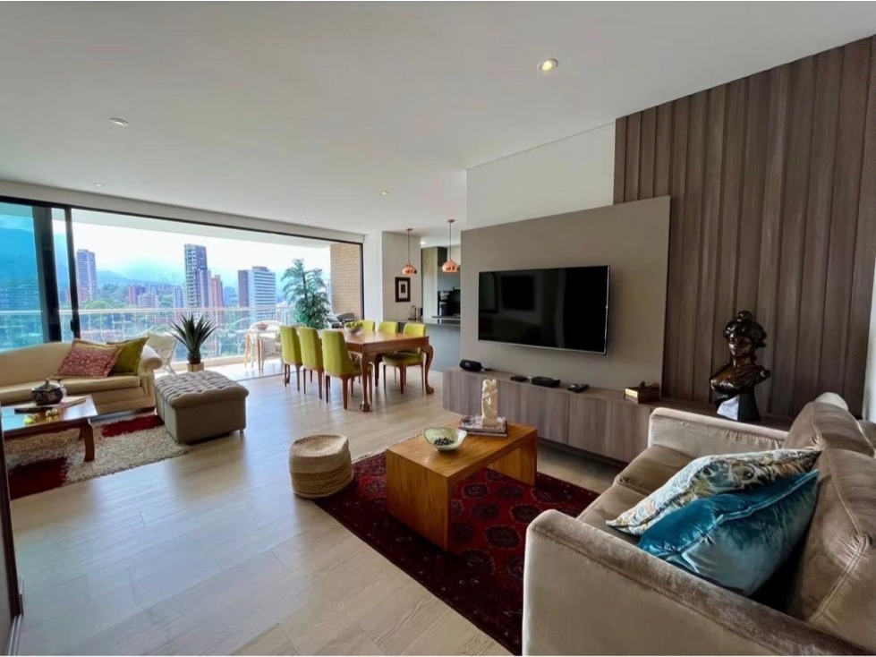 VENTA DE APARTAMENTO EN EL POBLADO. HERMOSA VISTA. — foto 6