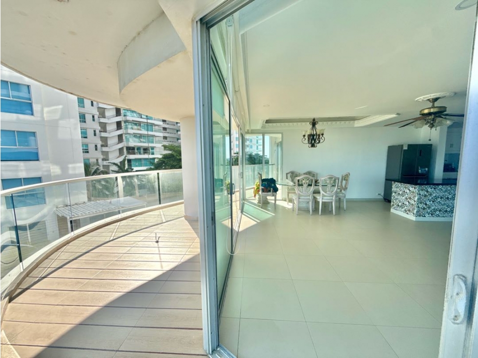 APARTAMENTO EN LA BOQUILLA 3 ALCOBAS FRENTE AL MAR — foto 3