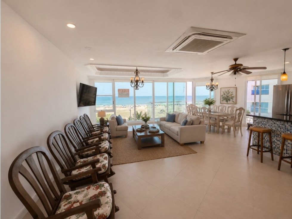 APARTAMENTO EN LA BOQUILLA 3 ALCOBAS FRENTE AL MAR — foto 5
