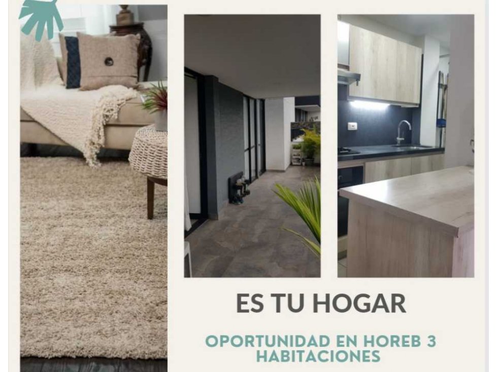APARTAMENTO EXCELENTE EN HOREB