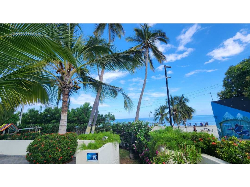 Apartamento en Primera linea de playa con Vista al MAR - 005 R