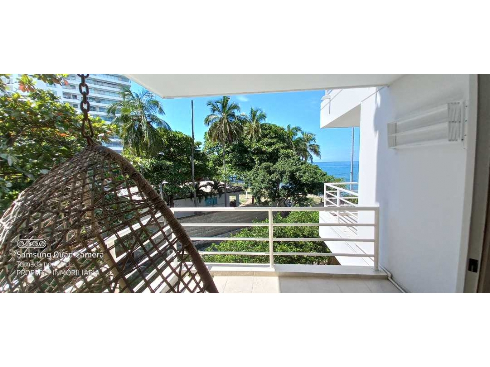 Apartamento en primera línea en Arriendo sector Playa Salguero — foto 3
