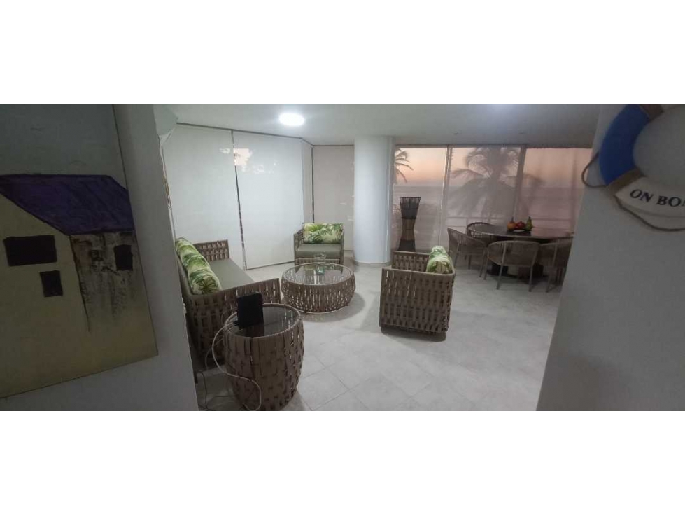 Apartamento en primera línea en Arriendo sector Playa Salguero — foto 4