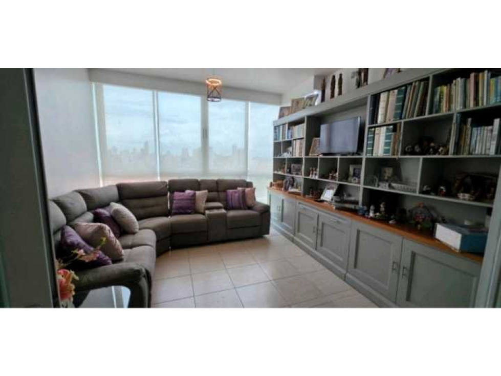 APARTAMENTO EN SAN FRANCISCO 3REC 2.5B 175M2 FULL AMOBLADO
