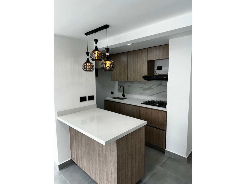 Apartamento en unidad cerrada en caldas