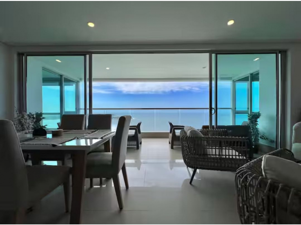 Apartamento en venta, 2 alcobas PH, vista al mar,Palmetto Sunset. — foto 3