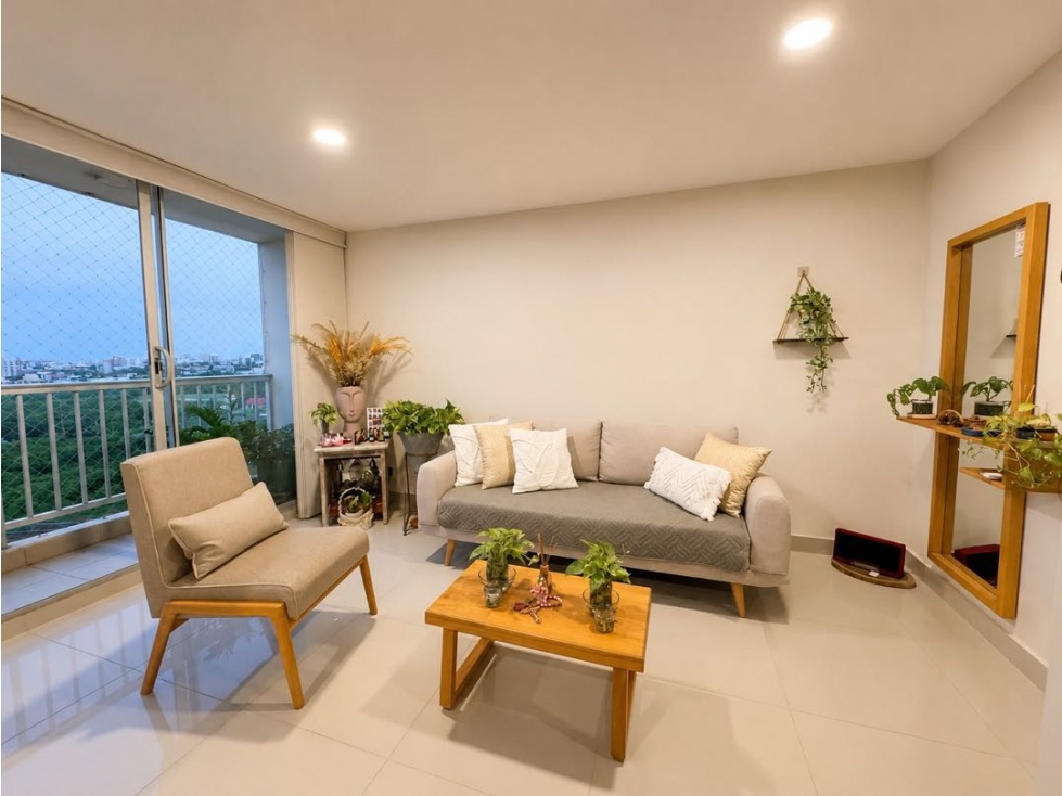 APARTAMENTO EN VENTA. 2 ALCOBAS. PARAISO. MALECON DEL RIO — foto 5