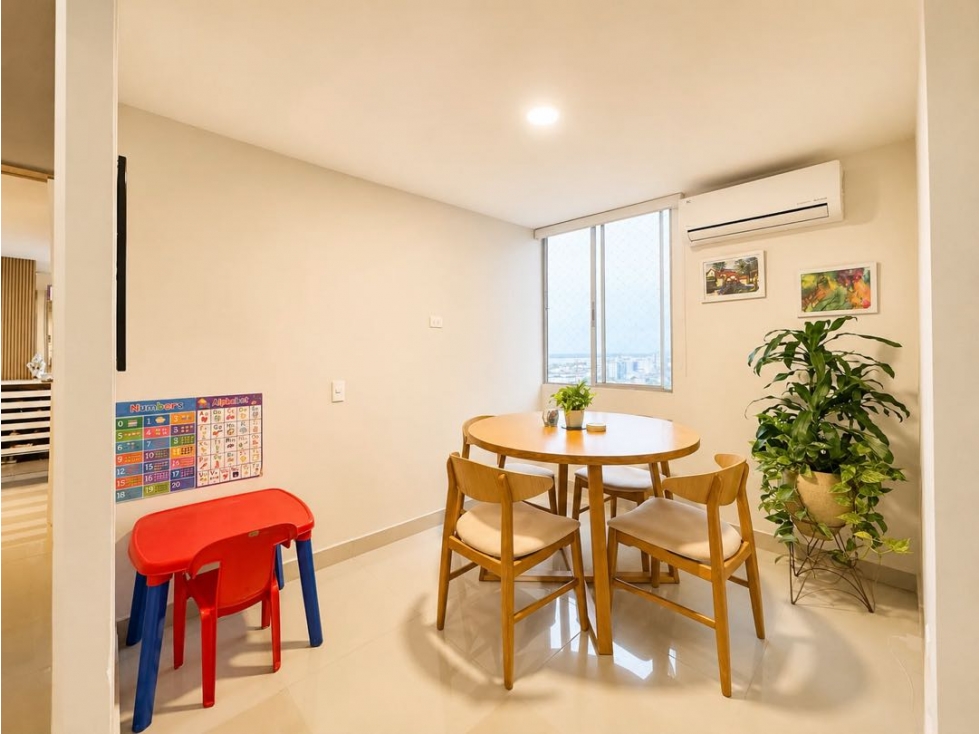 APARTAMENTO EN VENTA. 2 ALCOBAS. PARAISO. MALECON DEL RIO — foto 6