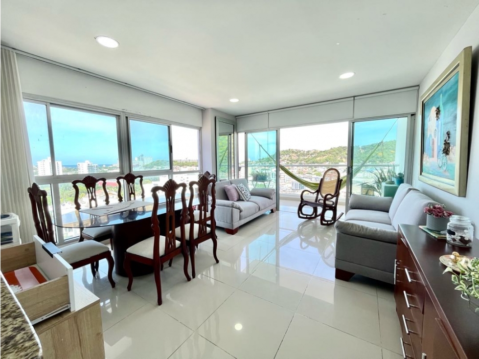 APARTAMENTO EN VENTA 2 HAB PIE DE LA POPA CARTAGENA