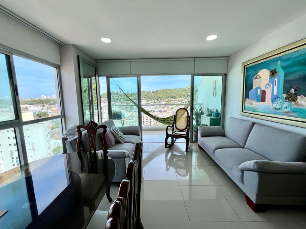 APARTAMENTO EN VENTA 2 HAB PIE DE LA POPA CARTAGENA — foto 6