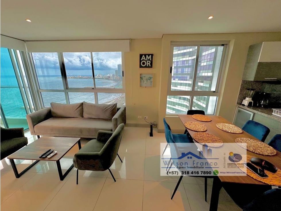 Apartamento EN VENTA, AMOBLADO, Palmetto, Bocagrande, Cartagena — foto 5
