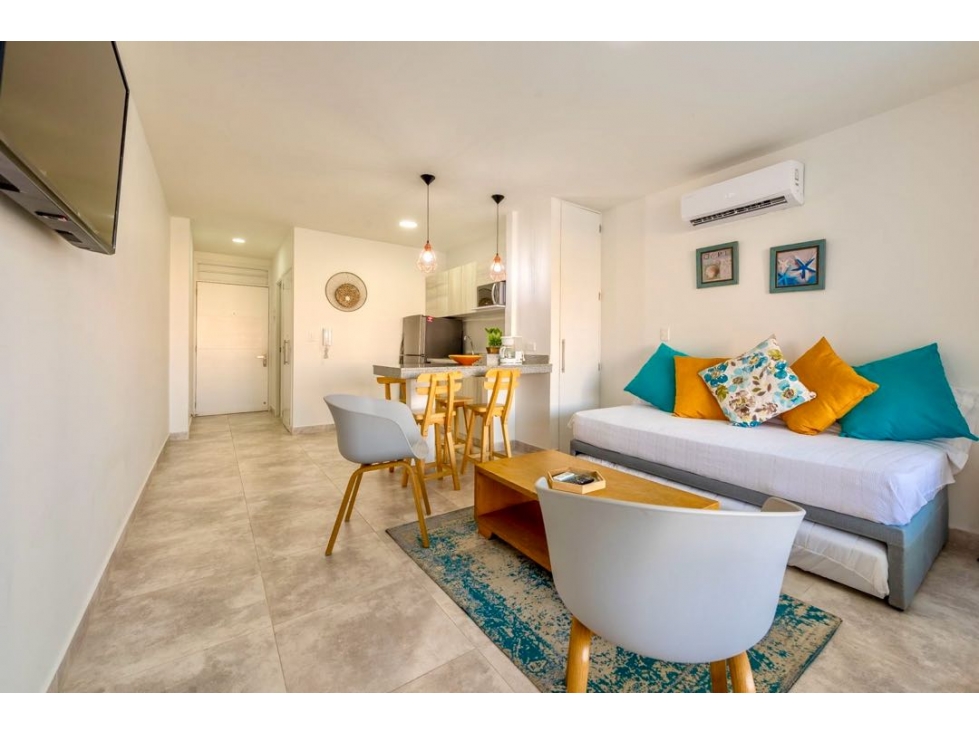 Apartamento en Venta amoblado Cristoforo Laguito Cartagena AirBnB