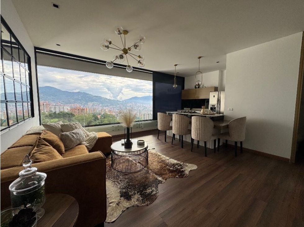 Apartamento en venta amoblado 2 hab san lucas