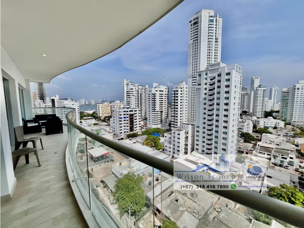Apartamento En Venta | Bocagrande | Edificio AQUARELA | Cartagena