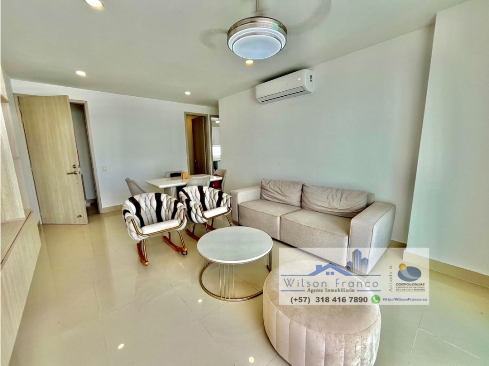 Apartamento En Venta | Bocagrande | Edificio AQUARELA | Cartagena — foto 3