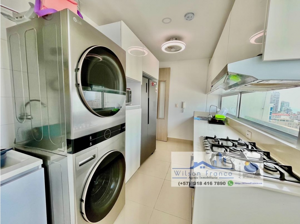 Apartamento En Venta | Bocagrande | Edificio AQUARELA | Cartagena — foto 5