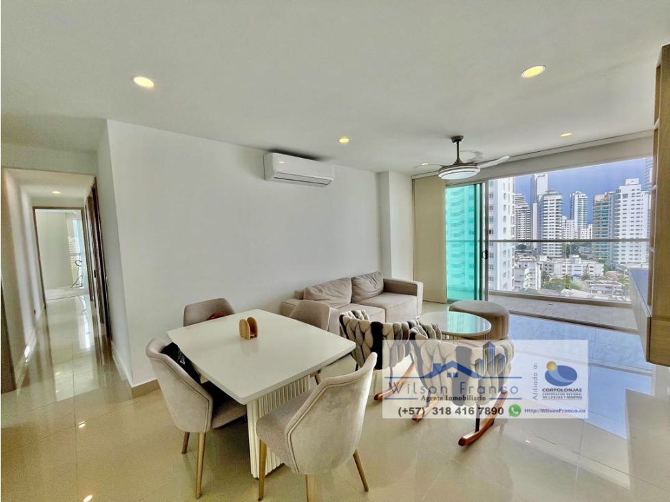 Apartamento En Venta | Bocagrande | Edificio AQUARELA | Cartagena — foto 6