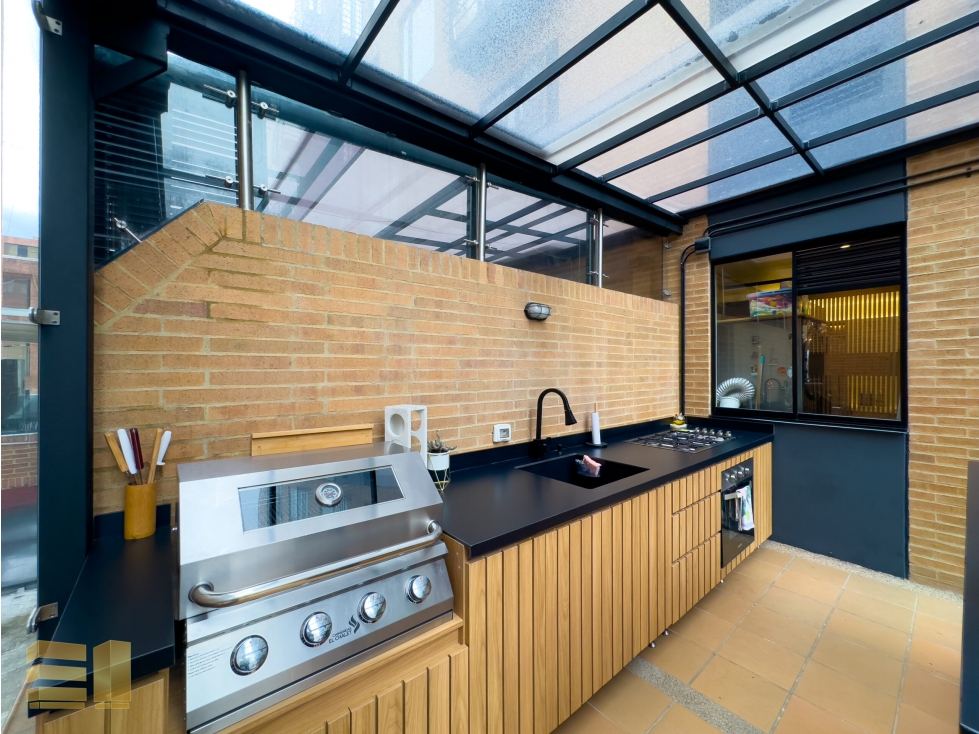 Apartamento en venta, Bogotá, El Chicó con terraza
